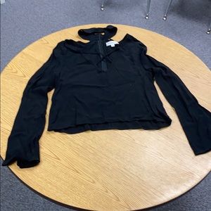 Dance & Marvel black choker top size small